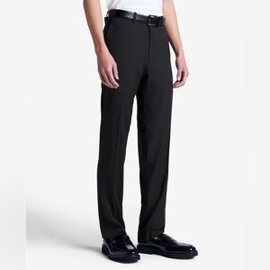 NWT - Kenneth Cole New York Slim Fit Dress Pants in Black Size 36W x 30L